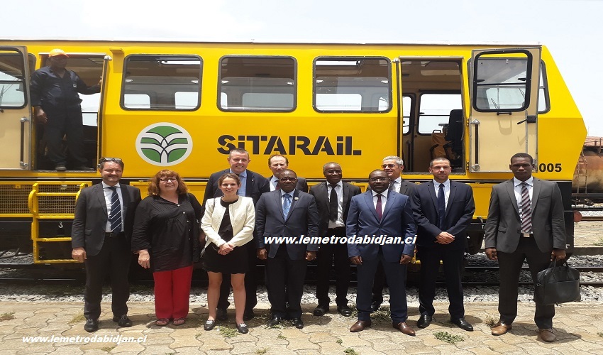 LIGNE 1 DU METRO : EN VISITE A ABIDJAN, DES DEPUTES FRANÇAIS SE RENDENT COMPTE DE L’ETAT D’AVANCEMENT DES TRAVAUX