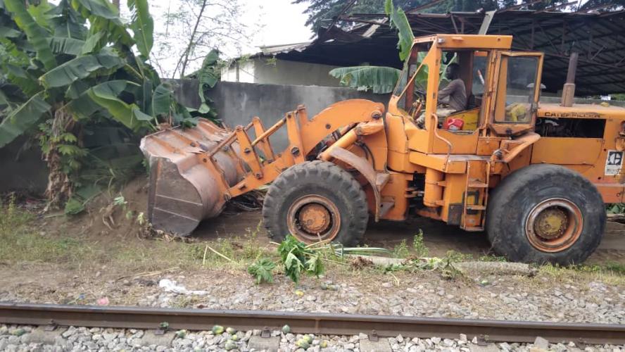 Ligne 1 du Métro d'Abidjan: l’opération de libération et de démolition des emprises avance à grands pas